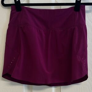 Athleta Fuschia Run With It 14” Athletic Skort